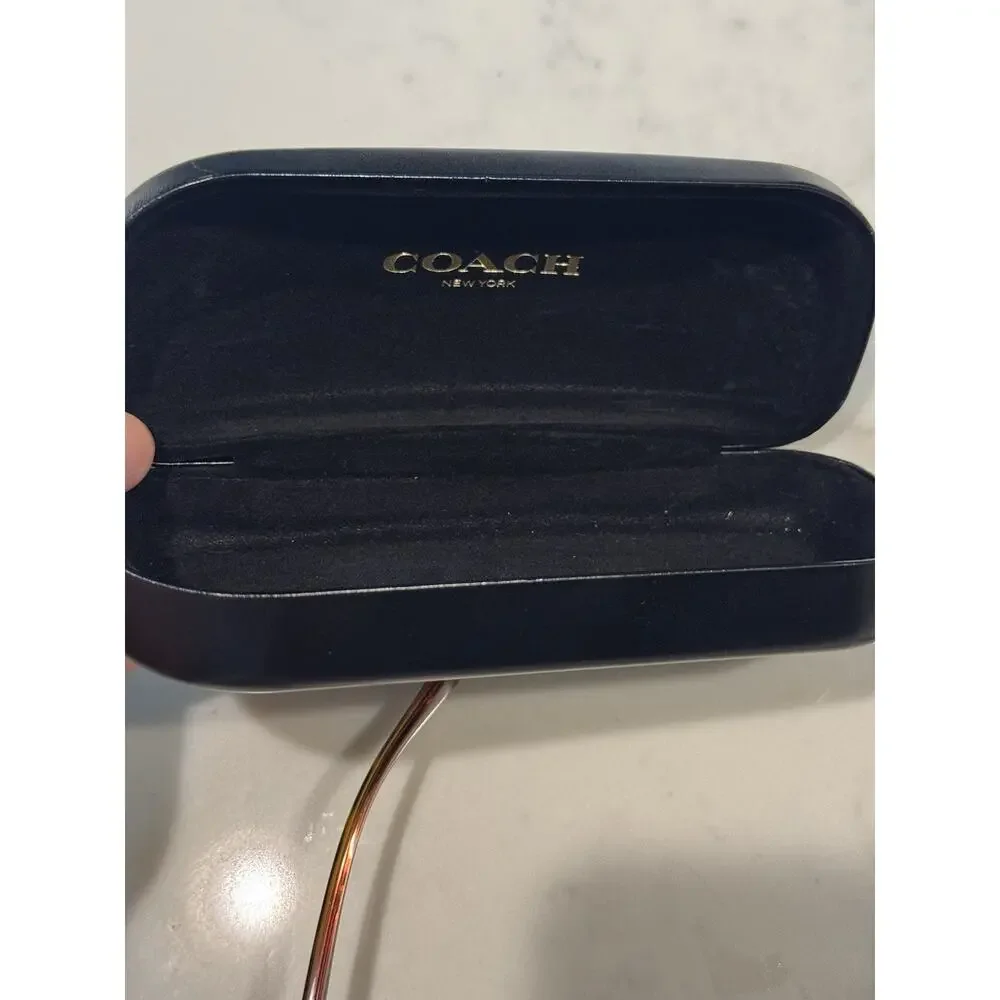 COACH HC6040 Brooklyn 5115 Tortoise/Pink Eyeglasses Frames And Case